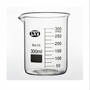 Beaker 250 ml Heat Resistant Boro  Low Form