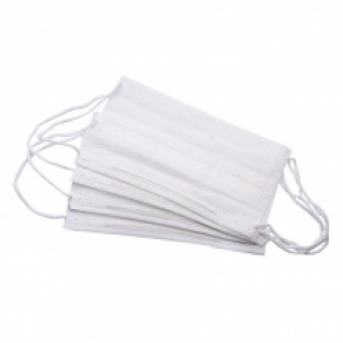 Disposable Elastic Ear Loop, 3-Layer Mouth Face Masks 50 pcs