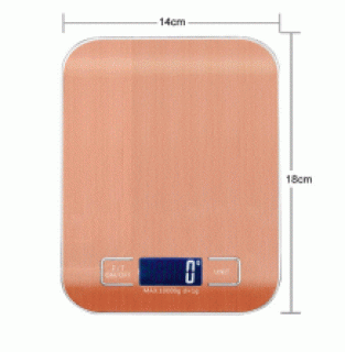 Digitale Weegschaal  5 kg 1 gram